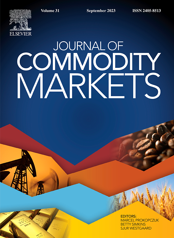 Go to journal home page - Journal of Commodity Markets